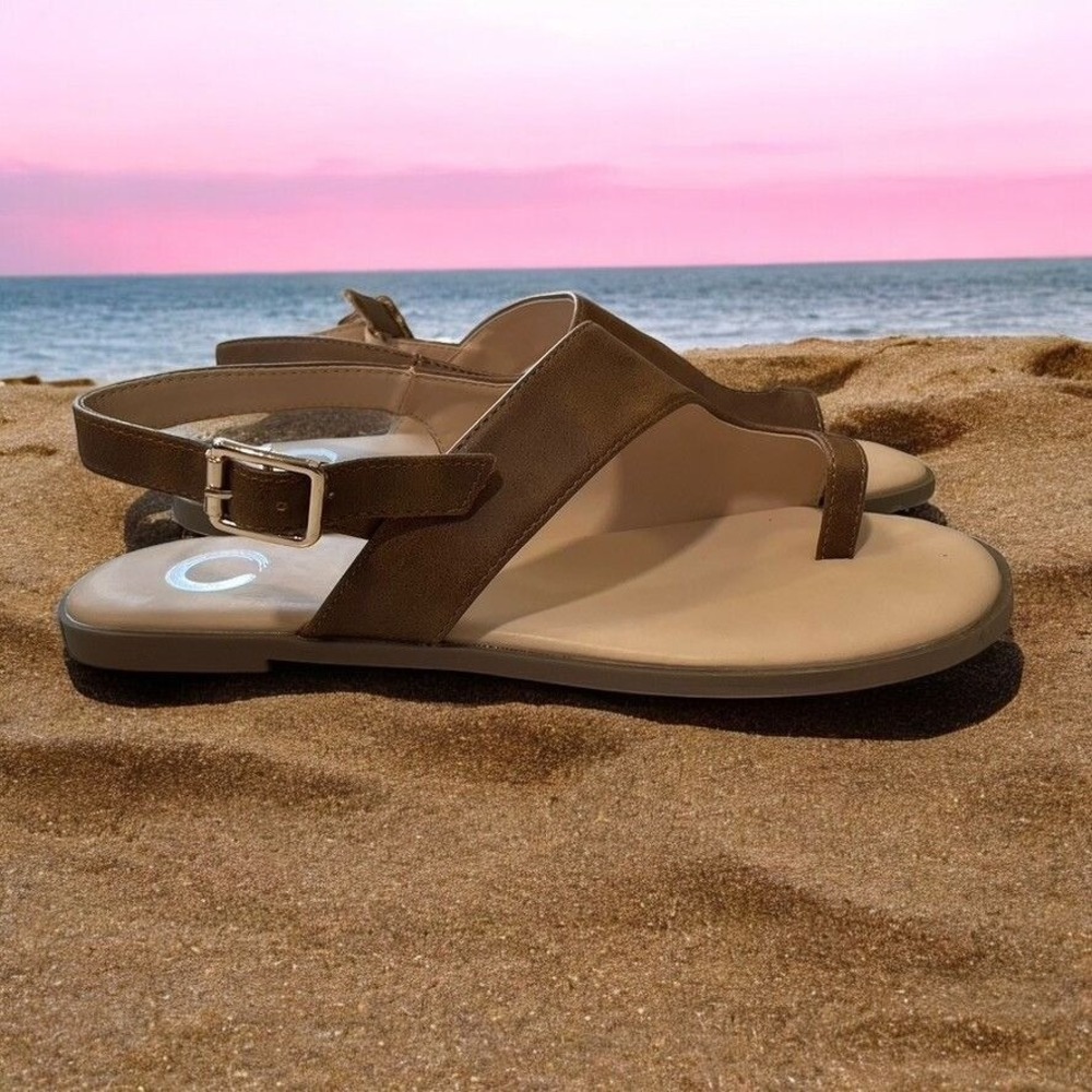 Journee Collection Brown Sandals